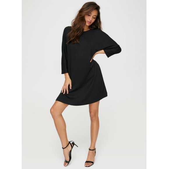 Aritzia Wilfred Free Cober Spacedye Blue Dress - M - Picture 2 of 10